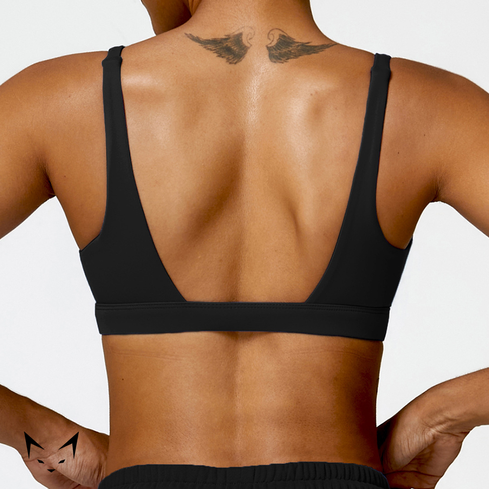 Triangle Cut Sports Bra