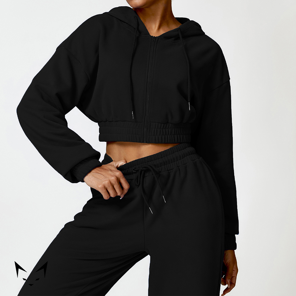 Track Cropped Jacket