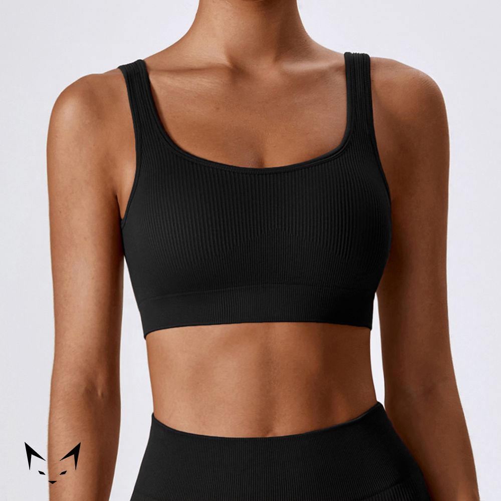 Ribbed Sports Bra