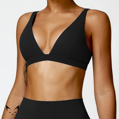 Triangle Cut Sports Bra