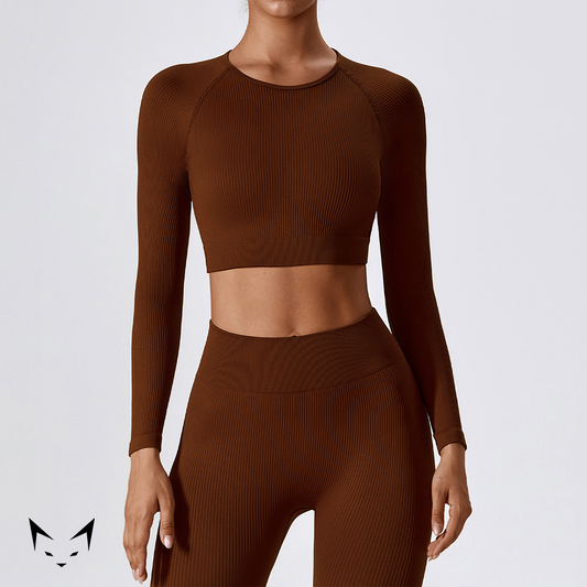 Seamless Ribbed  Crop Top