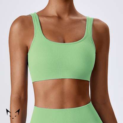 Ribbed Sports Bra