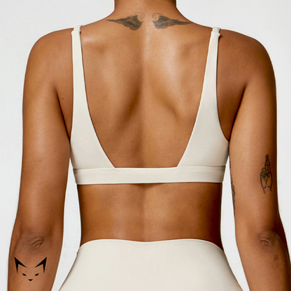 Triangle Cut Sports Bra