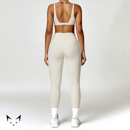 Triangle Bra & Pocket Leggings Matched Set