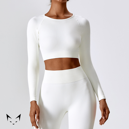 Seamless Ribbed  Crop Top